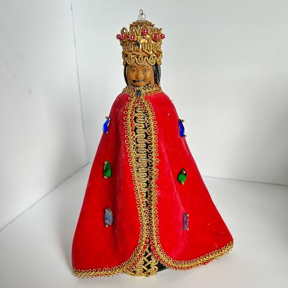 Vintage Mrs. Butterworth Three Wise Men Handmade Decorated Costume Jewlery - Picture 6 of 14